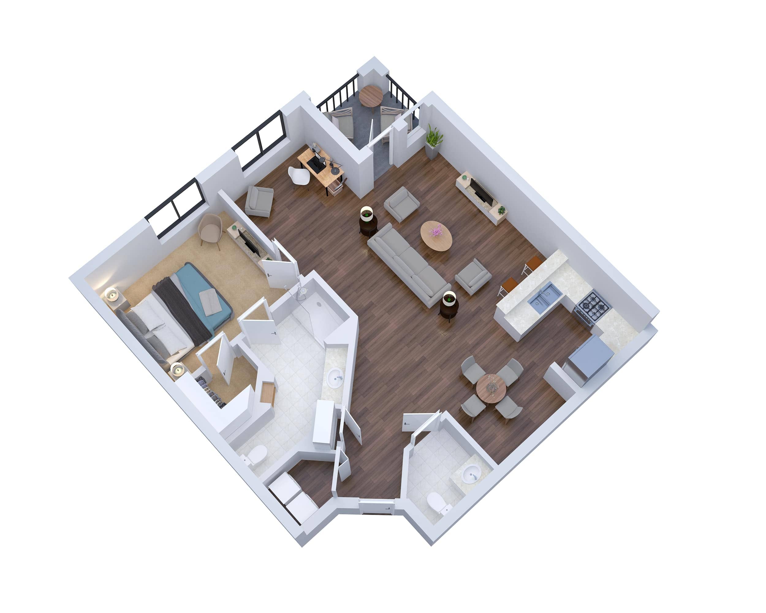 The Montserrat floor plan